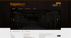 Desktop Screenshot of napolyonsandalye.net