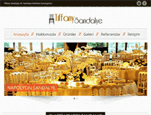 Tablet Screenshot of napolyonsandalye.com